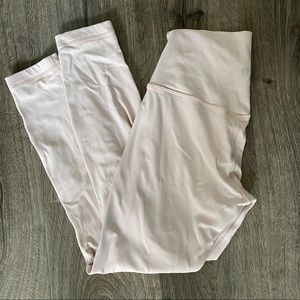 Blush pink Lululemon align pant 25 in